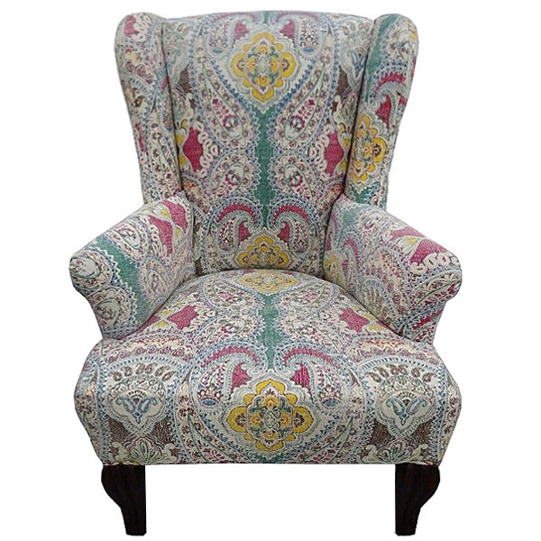 Кресло с орнаментом Paisley Chair Мульти Кресло с орнаментом Paisley Chair Мульти в Брянске | Loft Concept