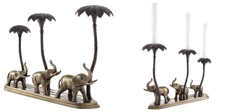 Подсвечник Eichholtz Candle Holder Trio Подсвечник Eichholtz Candle Holder Trio - Loft-Concept в Брянске