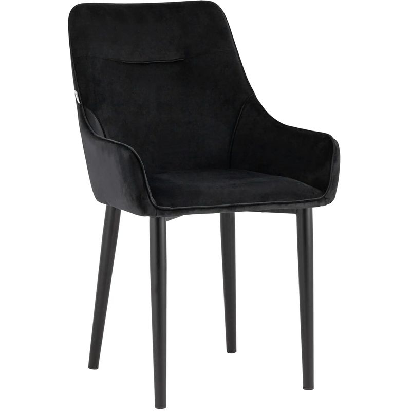 Стул Joan Chair Черный Велюр Черный Стул Joan Chair Черный Велюр Черный в Брянске | Loft Concept