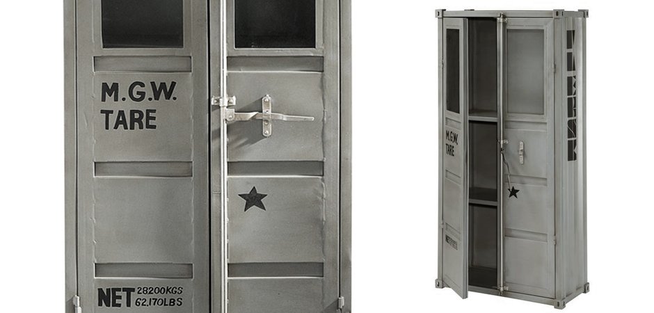 Шкаф-витрина Sea Container M.G.W. Шкаф-витрина Sea Container M.G.W. - Loft-Concept в Брянске