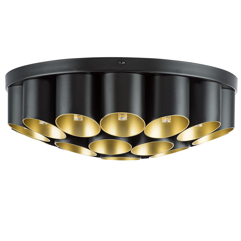 Потолочный светильник Garbi Black Pipe Organ Ceiling Lamp 22 Черный Золотой Потолочный светильник Garbi Black Pipe Organ Ceiling Lamp 22 Черный Золотой в Брянске | Loft Concept