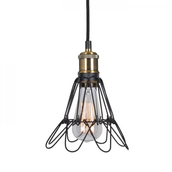 Подвесной светильник Cage Filament Pendant Подвесной светильник Cage Filament Pendant в Брянске | Loft Concept