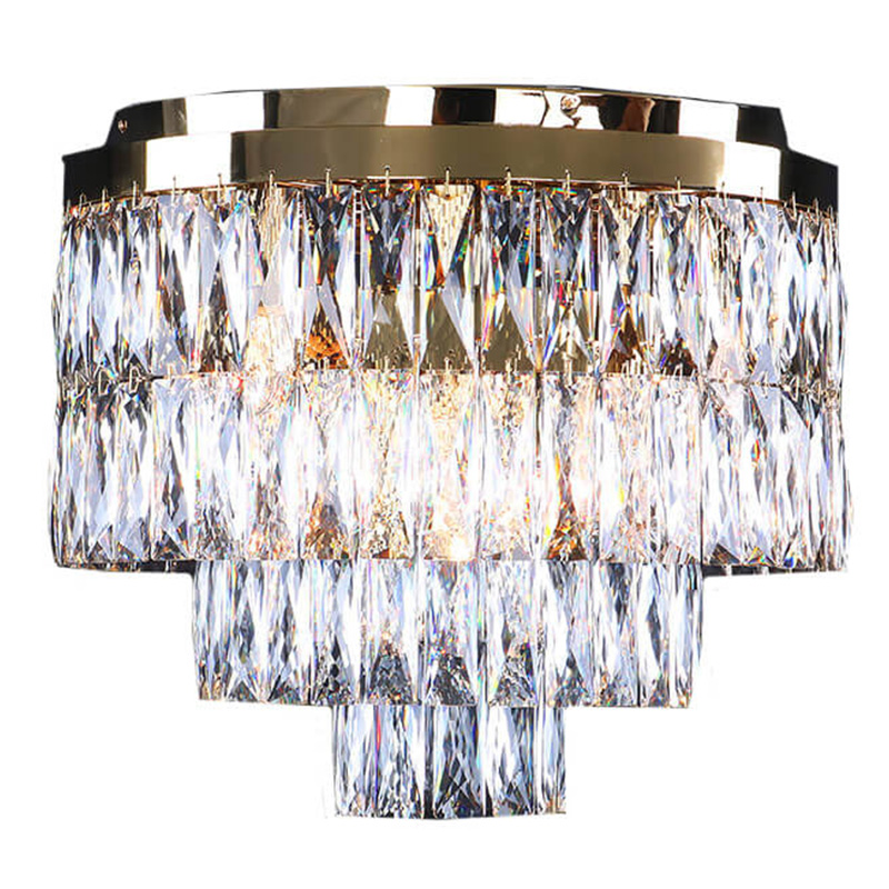 Потолочная люстра Crystal Regena Gold Chandelier Глянцевое золото Прозрачный (Transparent) Потолочная люстра Crystal Regena Gold Chandelier Глянцевое золото Прозрачный (Transparent) в Брянске | Loft Concept