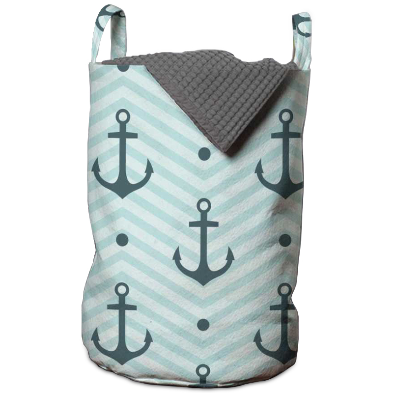 Корзина Anchors Basket Светло-голубой Бирюзовый Корзина Anchors Basket Светло-голубой Бирюзовый в Брянске | Loft Concept