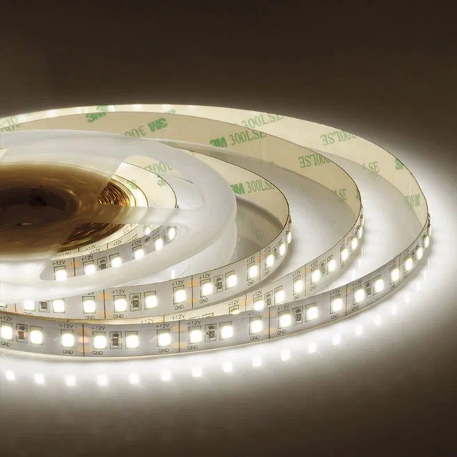 Светодиодная лента 10W/m 120LED/m 3528SMD теплый белый 5M Белый Светодиодная лента 10W/m 120LED/m 3528SMD теплый белый 5M Белый в Брянске | Loft Concept