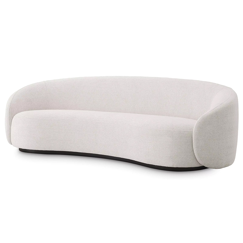 Диван Eichholtz Sofa Amore Молочный Черный Черный Молочный в Брянске | Loft Concept 