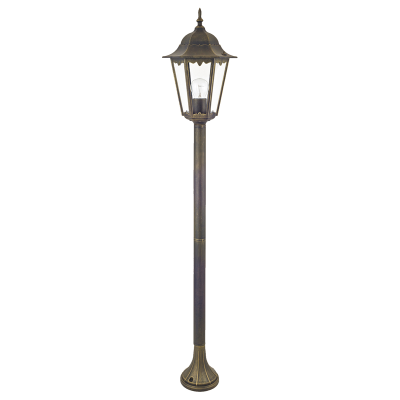 Уличный светильник Leclerc Street lamp Винтажный черный Прозрачное Стекло Уличный светильник Leclerc Street lamp Винтажный черный Прозрачное Стекло в Брянске | Loft Concept