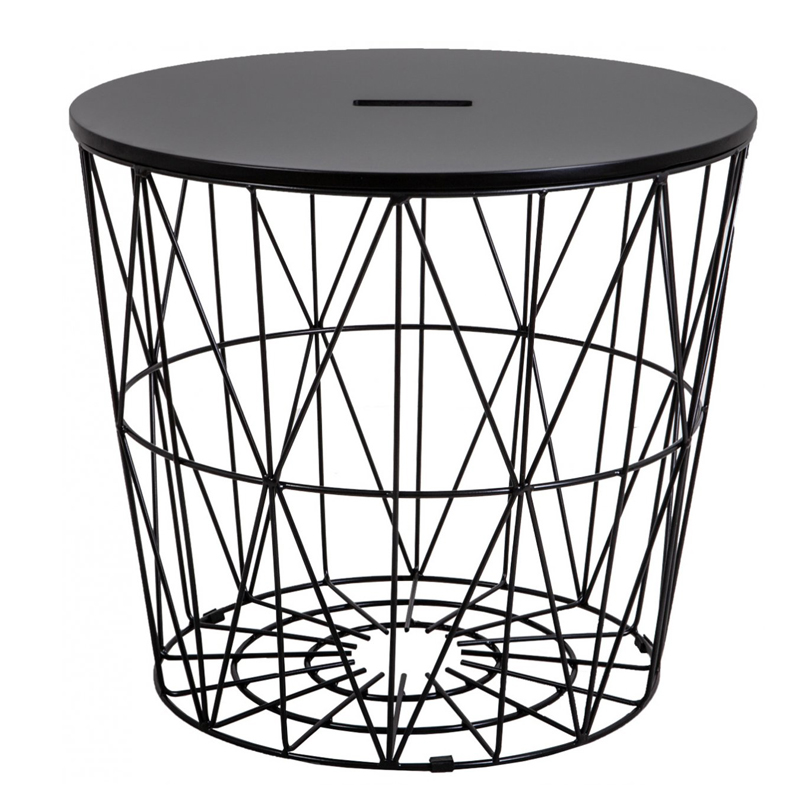 Приставной стол Cambria Side Table black Черный Приставной стол Cambria Side Table black Черный в Брянске | Loft Concept