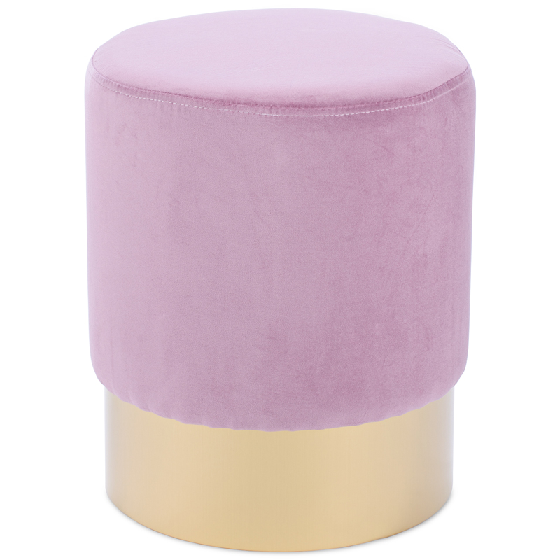 Пуф Una Puff pink Розовый Золотой Пуф Una Puff pink Розовый Золотой в Брянске | Loft Concept