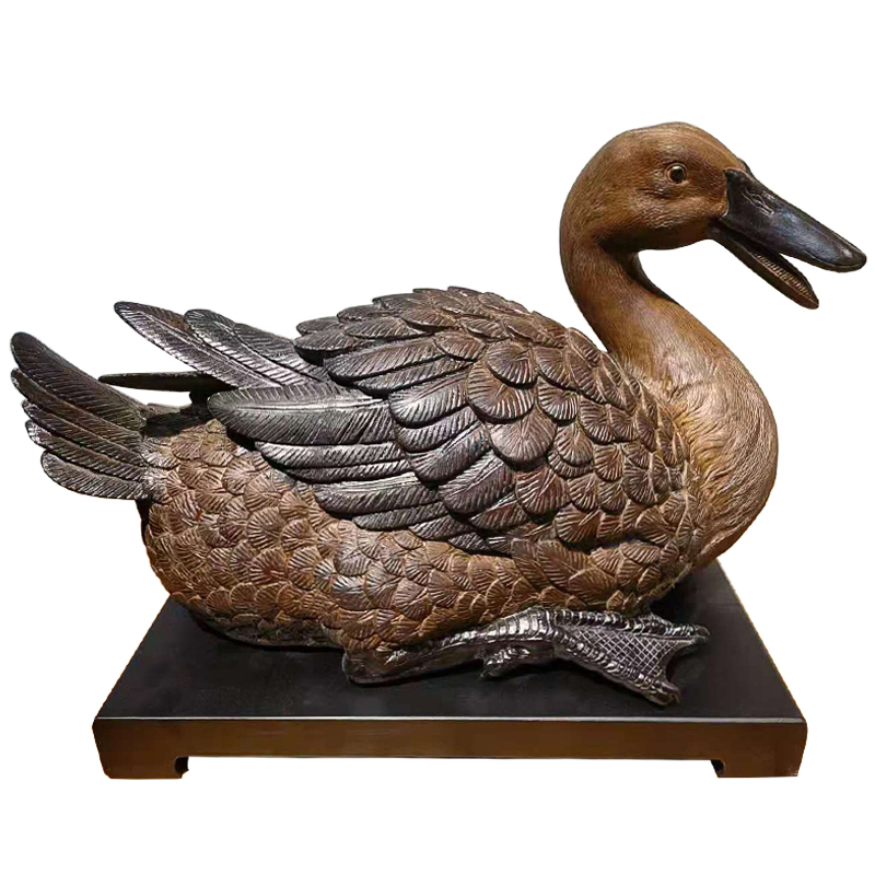 Статуэтка Terracotta Duck Коричневый Статуэтка Terracotta Duck Коричневый в Брянске | Loft Concept