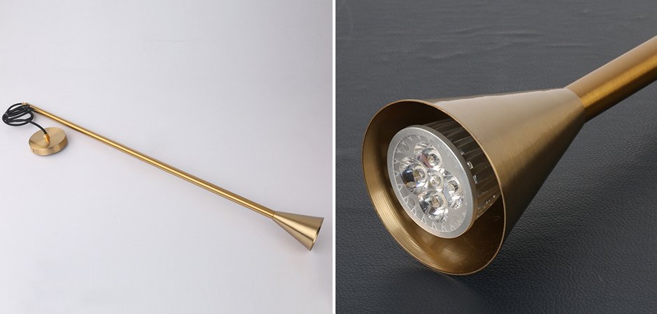 Подвесной светильник Brass Pipe Подвесной светильник Brass Pipe - Loft-Concept в Брянске