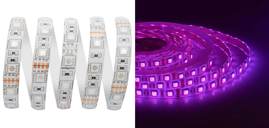 Светодиодная влагозащищенная лента 14,4W/m 60Led/m 5050SMD разноцветная 1M Светодиодная влагозащищенная лента 14,4W/m 60Led/m 5050SMD разноцветная 1M - Loft-Concept в Брянске