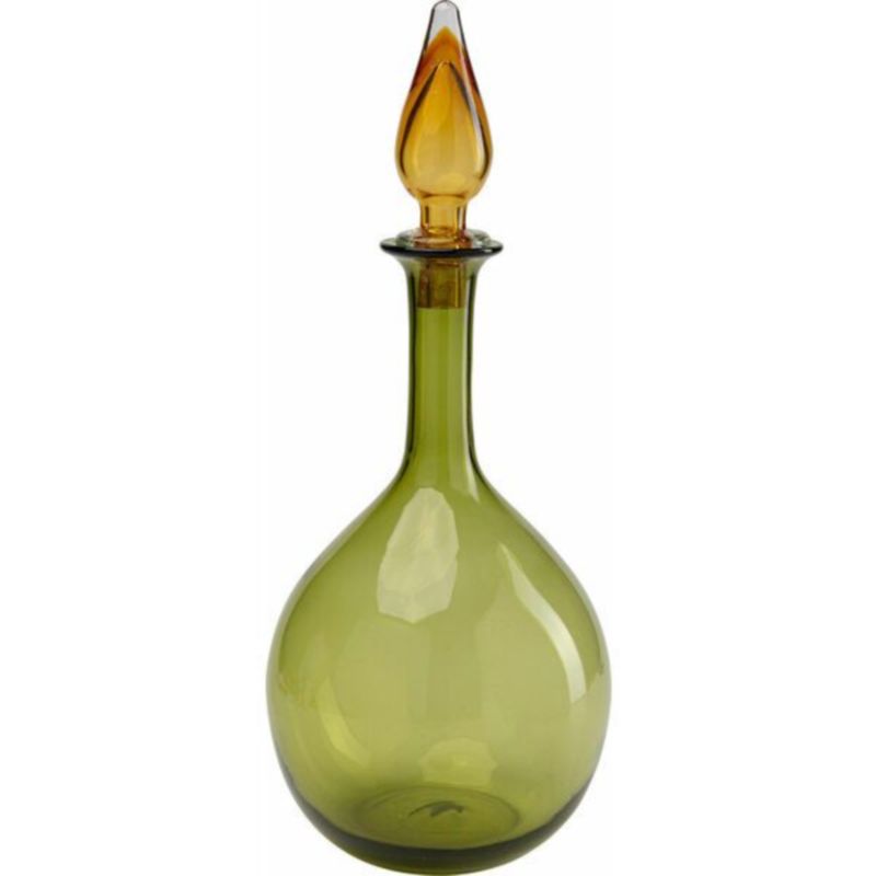 Ваза Glass Candle Зеленый Ваза Glass Candle Зеленый в Брянске | Loft Concept