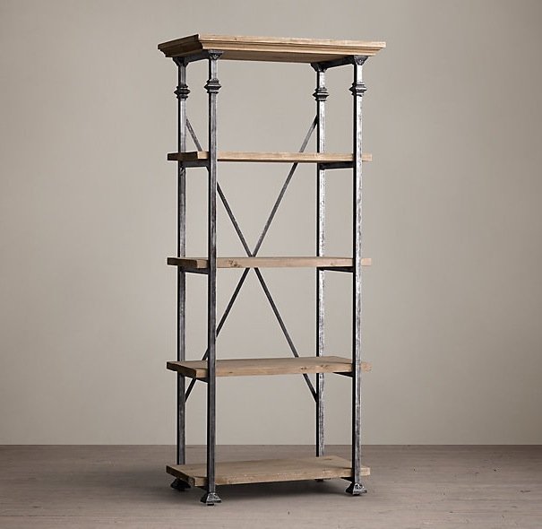 Стеллаж Retro Oak Rack Стеллаж Retro Oak Rack в Брянске | Loft Concept