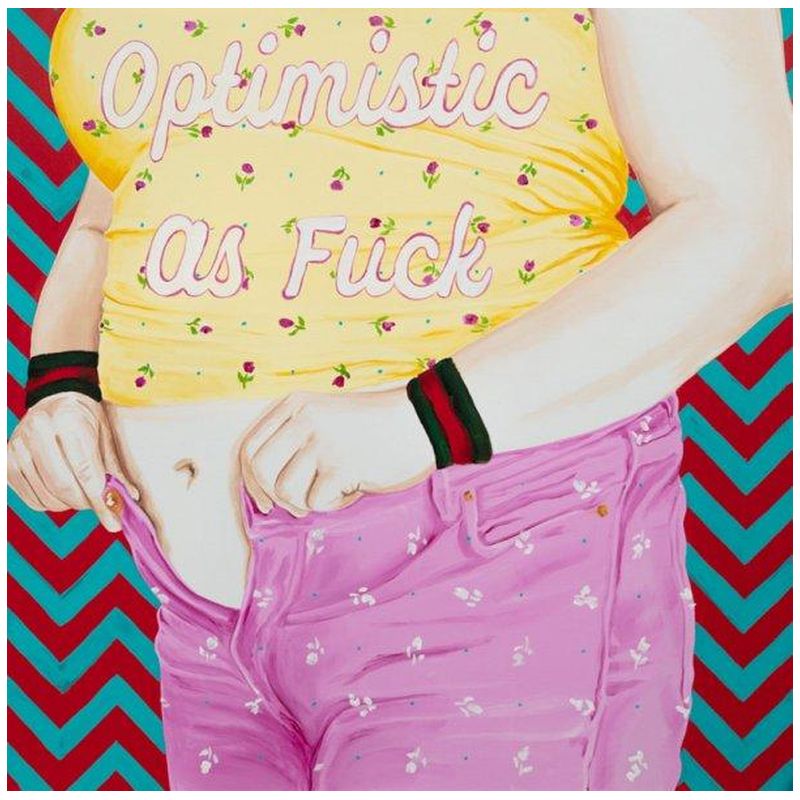 Картина Optimistic as Fuck Мульти Картина Optimistic as Fuck Мульти в Брянске | Loft Concept