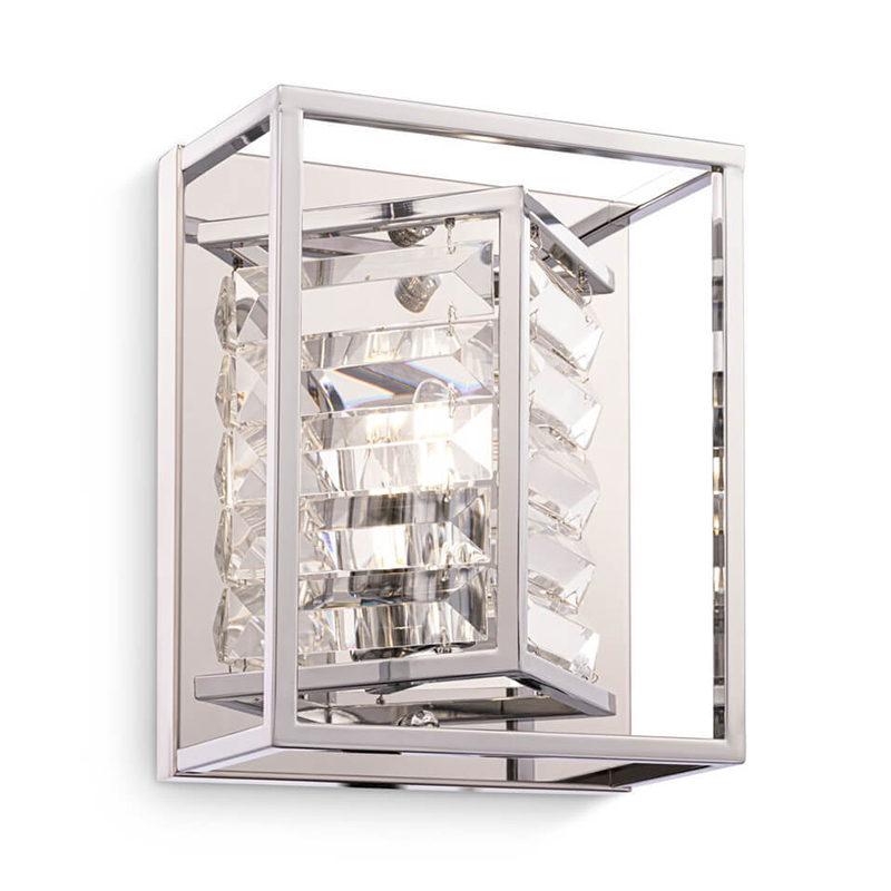 Бра Algernon Light Sconce chrome Хром Бра Algernon Light Sconce chrome Хром в Брянске | Loft Concept