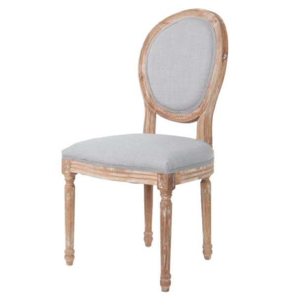 Стул French chairs Provence Light grey Chair Серый Бежевый Стул French chairs Provence Light grey Chair Серый Бежевый в Брянске | Loft Concept