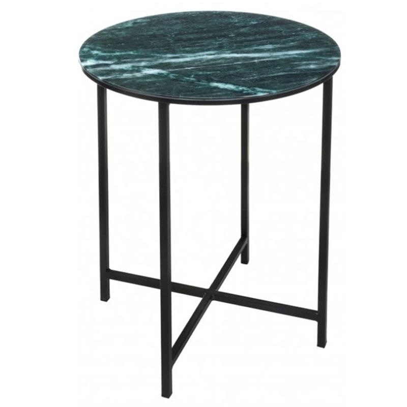 Приставной стол Zermatt Side Table round malachite Малахит Приставной стол Zermatt Side Table round malachite Малахит в Брянске | Loft Concept