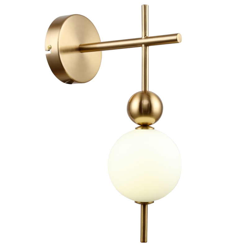 Бра PEARLS SUSPENSION Белый Латунь Бра PEARLS SUSPENSION Белый Латунь в Брянске | Loft Concept