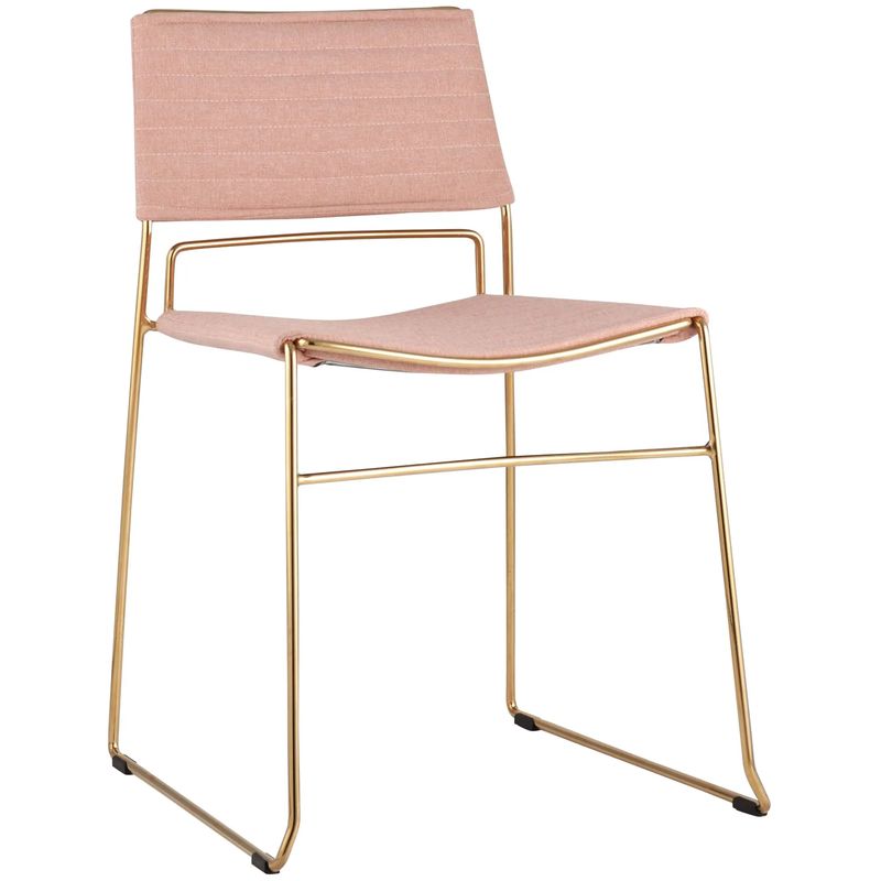 Стул Samuel Chair Розовый Розовый пастельный Золотой Стул Samuel Chair Розовый Розовый пастельный Золотой в Брянске | Loft Concept