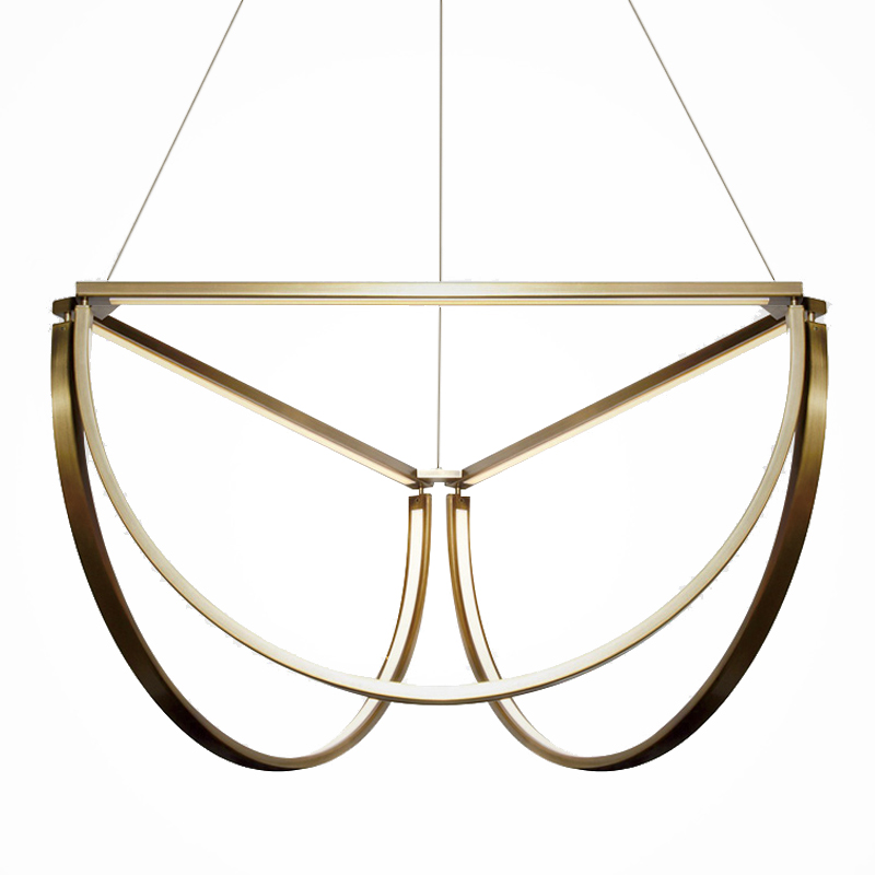 Подвесной светильник Solana Hanging lamp Золотой Подвесной светильник Solana Hanging lamp Золотой в Брянске | Loft Concept