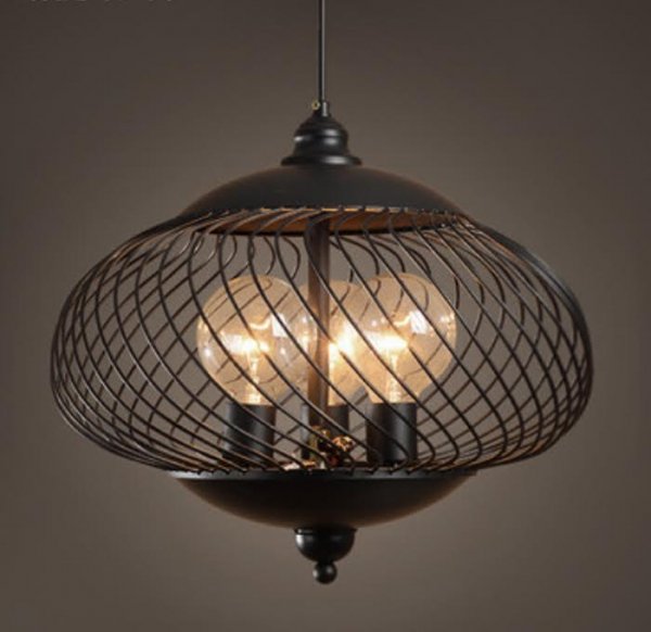 Подвесной светильник Oriental lattice pendant Черный Подвесной светильник Oriental lattice pendant Черный в Брянске | Loft Concept