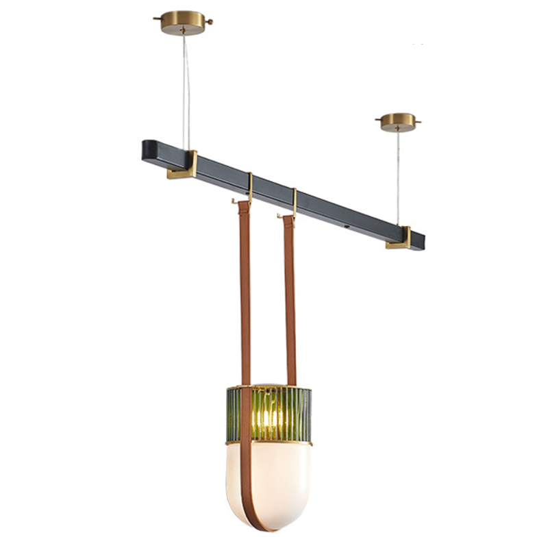 Dario Linear pendant light Черный Синий Желтый Зеленый Dario Linear pendant light Черный Синий Желтый Зеленый в Брянске | Loft Concept