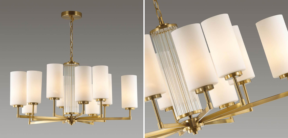 Люстра Pillars на 10 ламп - Loft-Concept в Брянске