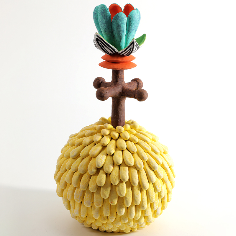 Статуэтка тропический фрукт Pandora Tropical Fruit Yellow Emerald Flower Желтый Мульти Статуэтка тропический фрукт Pandora Tropical Fruit Yellow Emerald Flower Желтый Мульти в Брянске | Loft Concept