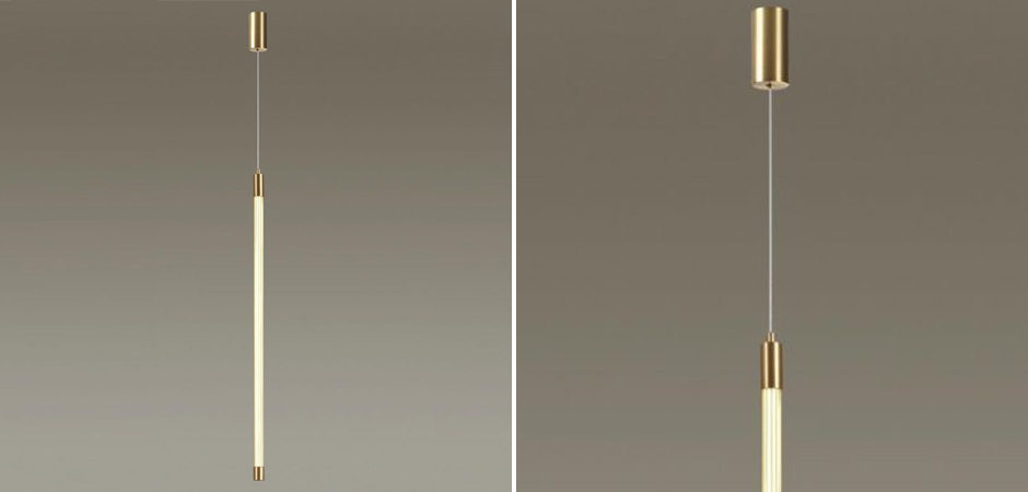 Подвесной светильник Bronze Trumpet tube светодиодный Подвесной светильник Bronze Trumpet tube светодиодный - Loft-Concept в Брянске