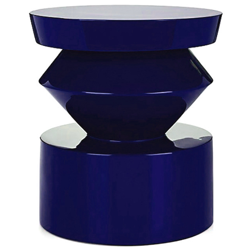 Приставной столик UMA SIDE TABLE Blue Синий Приставной столик UMA SIDE TABLE Blue Синий в Брянске | Loft Concept
