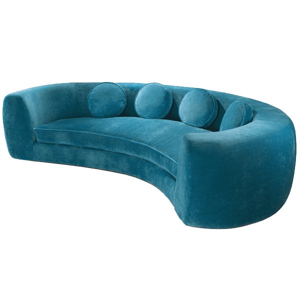 Диван India Mahdavi JELLY PEA Sofa Бирюзовый Желтый Синий Серый Диван India Mahdavi JELLY PEA Sofa Бирюзовый Желтый Синий Серый в Брянске | Loft Concept
