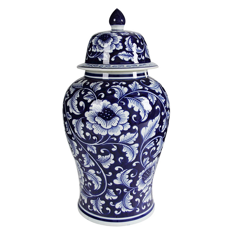 Ваза Celia Vase Белый Синий Ваза Celia Vase Белый Синий в Брянске | Loft Concept