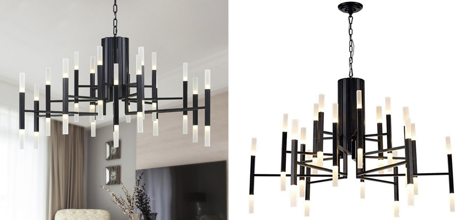 Люстра ALMA LIGHT BARCELONA Black Люстра ALMA LIGHT BARCELONA Black - Loft-Concept в Брянске