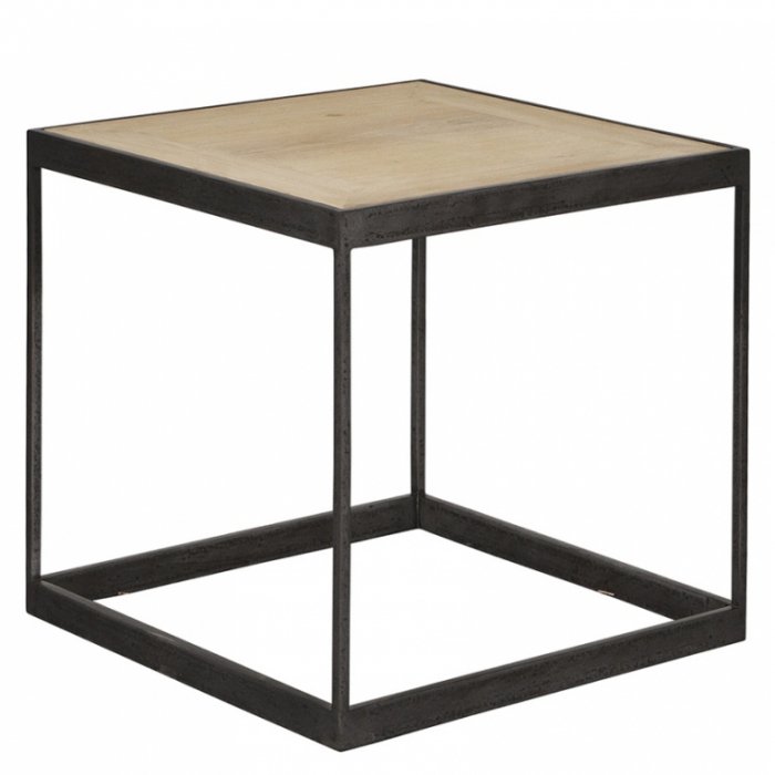 Приставной столик Industrial Oak Side Table  в Брянске | Loft Concept 