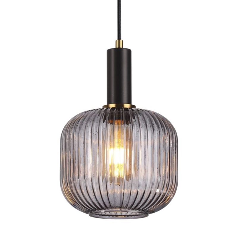 Подвесной светильник Ferm Living chinese lantern Gray Серый (Gray) Черный Подвесной светильник Ferm Living chinese lantern Gray Серый (Gray) Черный в Брянске | Loft Concept