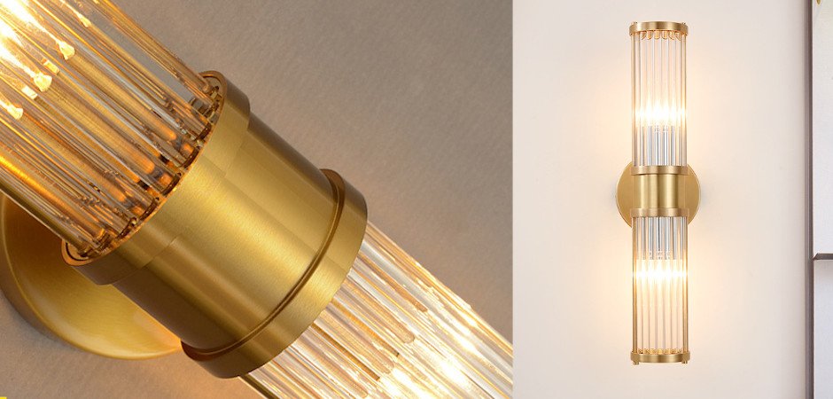 Ralph Lauren Бра Allen Double Light Brass Ralph Lauren Бра Allen Double Light Brass - Loft-Concept в Брянске