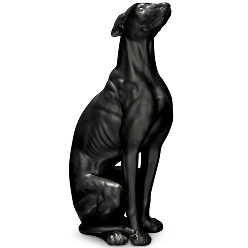 Статуэтка Abhika Greyhound Bisc. Black Черный Статуэтка Abhika Greyhound Bisc. Black Черный в Брянске | Loft Concept