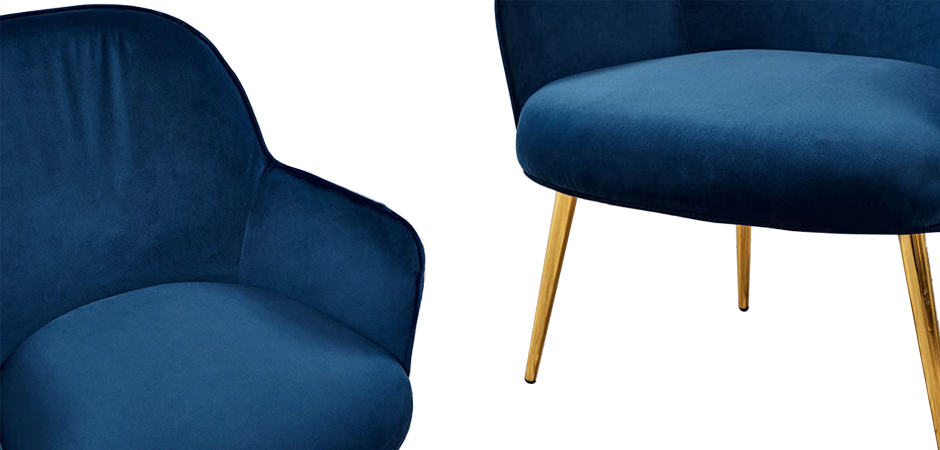 Кресло Waldeck Chair Blue Кресло Waldeck Chair Blue - Loft-Concept в Брянске