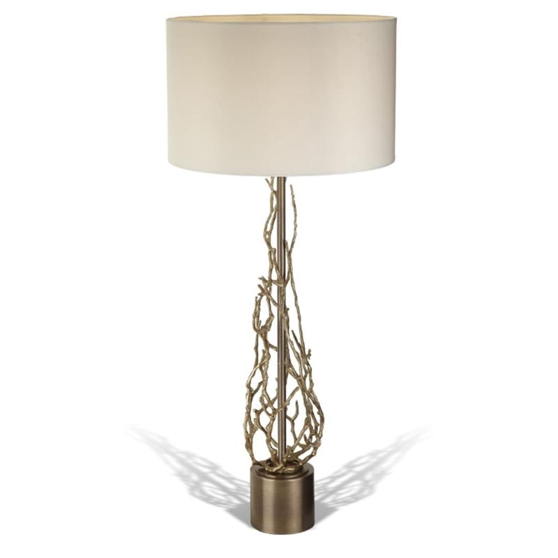 Настольная лампа Frances Table Lamp Латунь Настольная лампа Frances Table Lamp Латунь в Брянске | Loft Concept