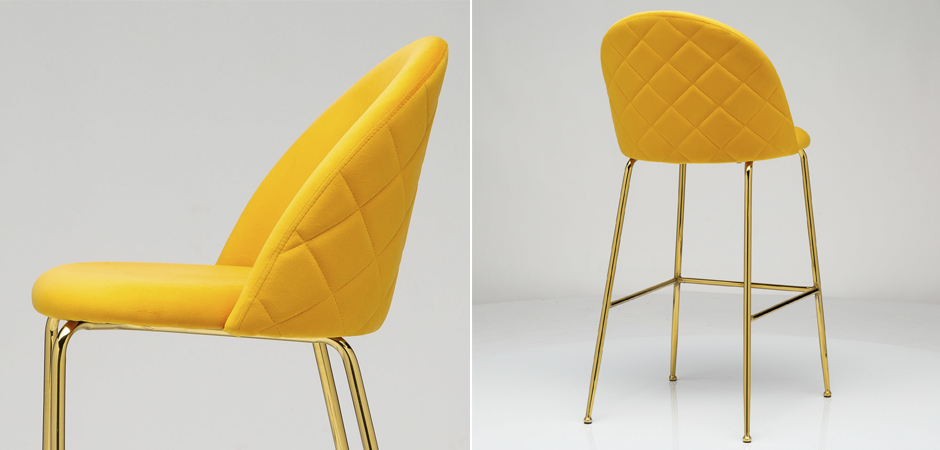 Барный стул Vendramin Bar Stool yellow Барный стул Vendramin Bar Stool yellow - Loft-Concept в Брянске