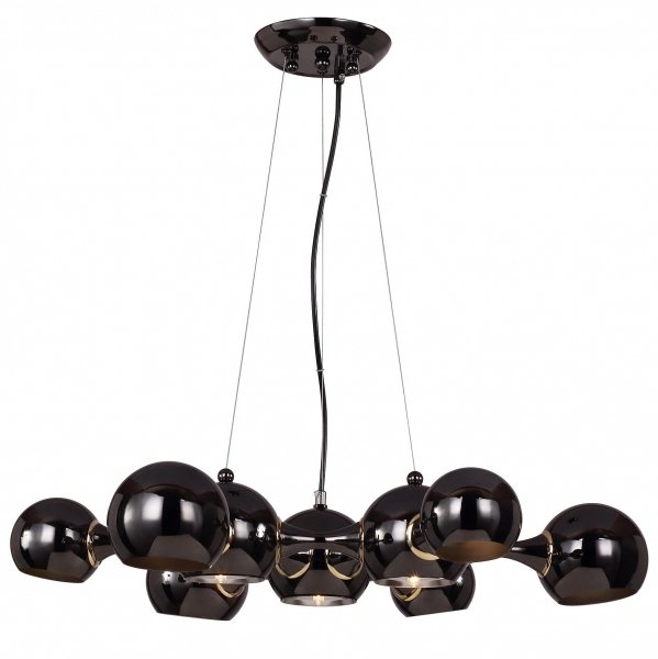 Люстра Chemical Light Chandelier 9 Black Черный Люстра Chemical Light Chandelier 9 Black Черный в Брянске | Loft Concept