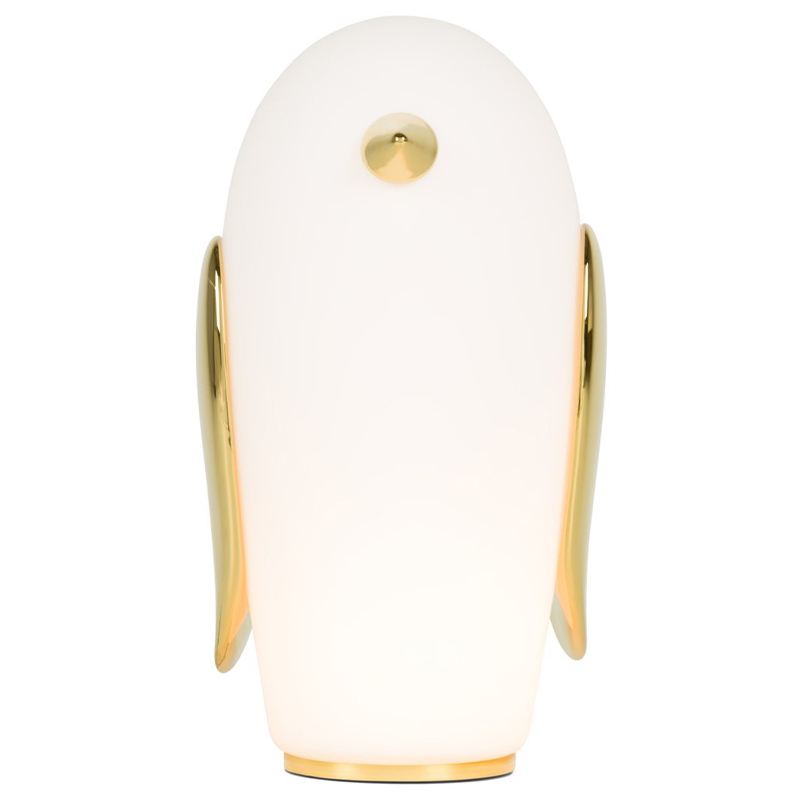 Настольная лампа Moooi Pet Light Noot Noot Пингвин Глянцевое золото Белое матовое стекло Настольная лампа Moooi Pet Light Noot Noot Пингвин Глянцевое золото Белое матовое стекло в Брянске | Loft Concept