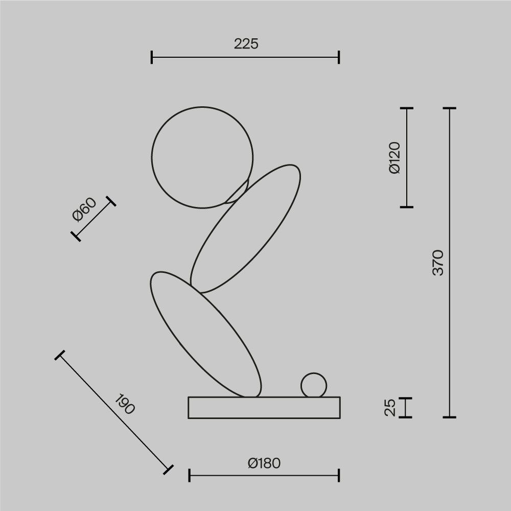Настольный светильник Resonance 3000К 6Вт в Брянске