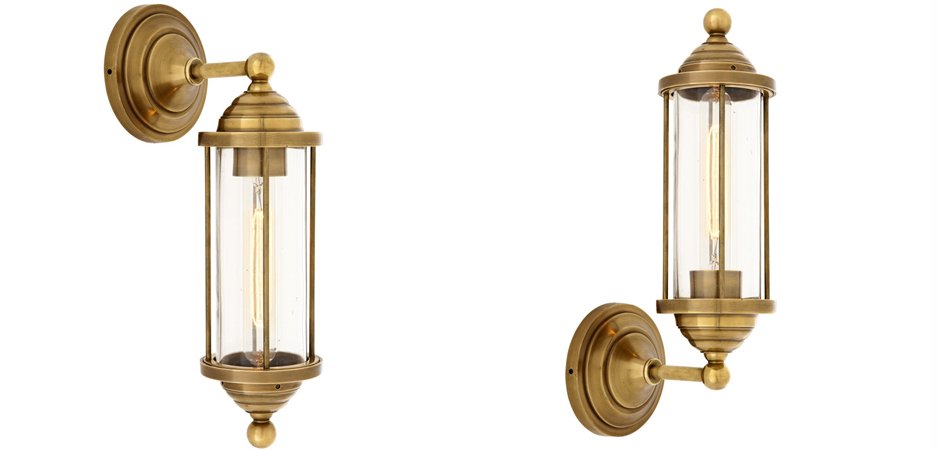 Бра Eichholtz Wall Lamp Clayton Brass Бра Eichholtz Wall Lamp Clayton Brass - Loft-Concept в Брянске