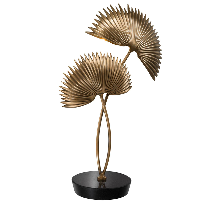 Настольная лампа Eichholtz Table Lamp Hacienda Винтажная латунь Черный Настольная лампа Eichholtz Table Lamp Hacienda Винтажная латунь Черный в Брянске | Loft Concept