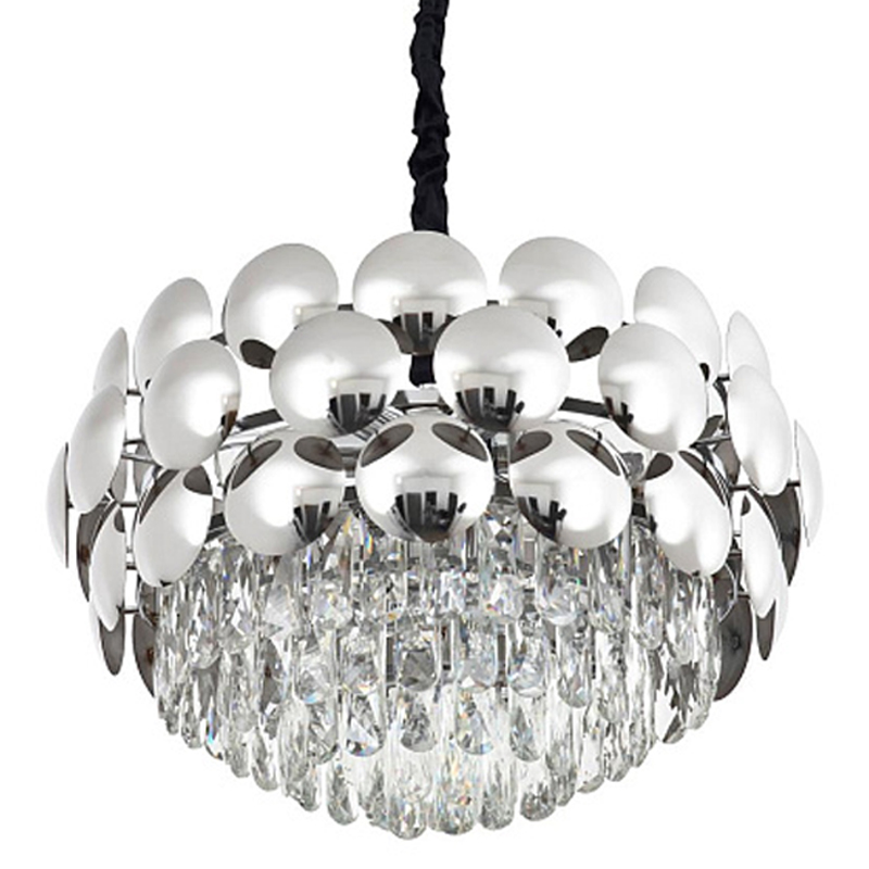 Люстра Egeskov Chrome с Хрустальным Плафоном Хром Люстра Egeskov Chrome с Хрустальным Плафоном Хром в Брянске | Loft Concept