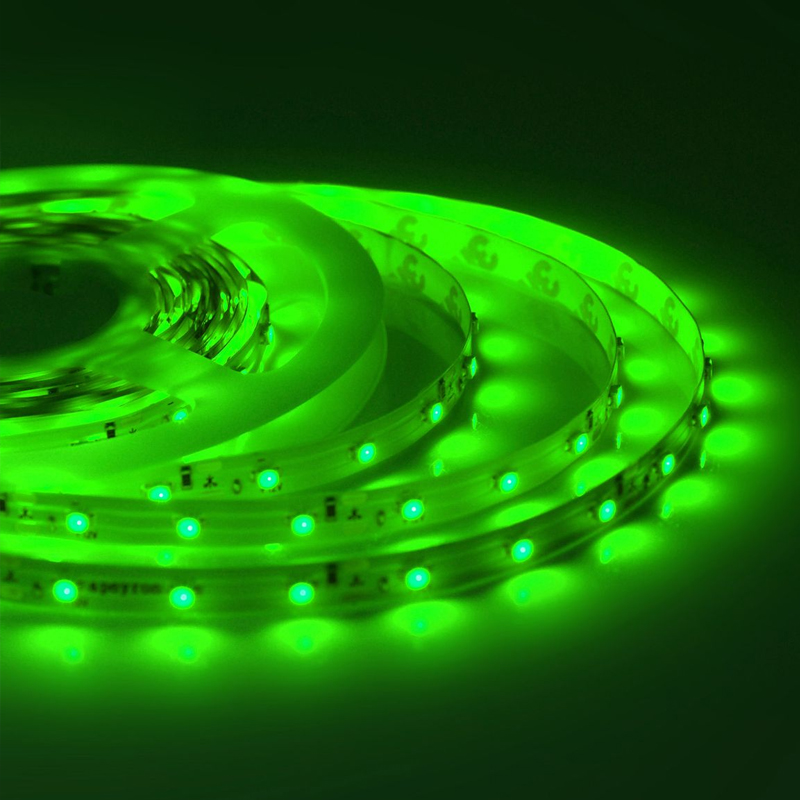 Светодиодная влагозащищенная лента 4,8W/m 60LED/m 3528SMD зеленый 5M Белый Светодиодная влагозащищенная лента 4,8W/m 60LED/m 3528SMD зеленый 5M Белый в Брянске | Loft Concept
