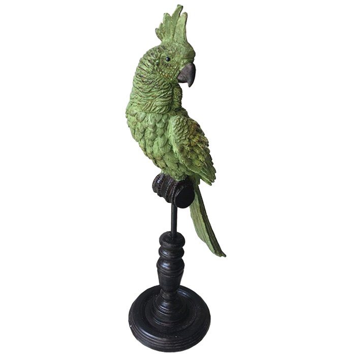 Статуэтка Green Parrots Зеленый Статуэтка Green Parrots Зеленый в Брянске | Loft Concept
