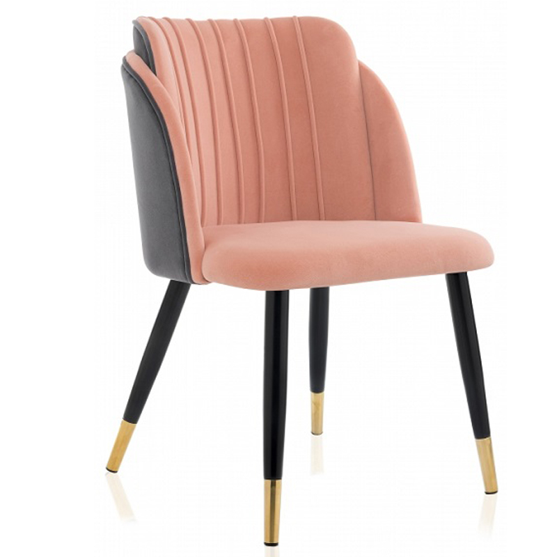 Стул Alester Chair pink Розовый (Rose) Серый (Gray) Стул Alester Chair pink Розовый (Rose) Серый (Gray) в Брянске | Loft Concept